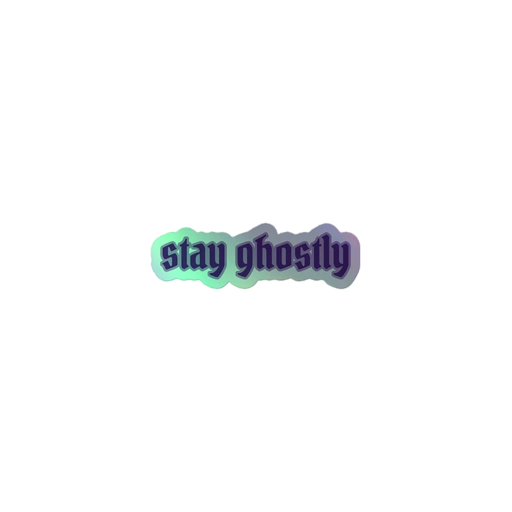 Stay Ghostly Motto Sticker product image (1)