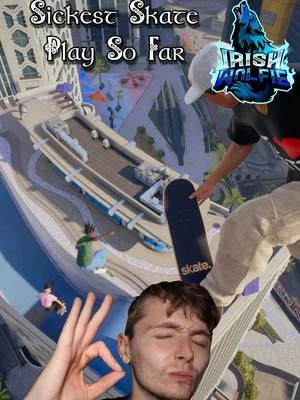 Hitting My Sickest Play So Far in SKATE ¦ #Skate #Skateboarding #Irish #irishwolfie #TheIrishWolfie #irishcontentcreator #Gaming