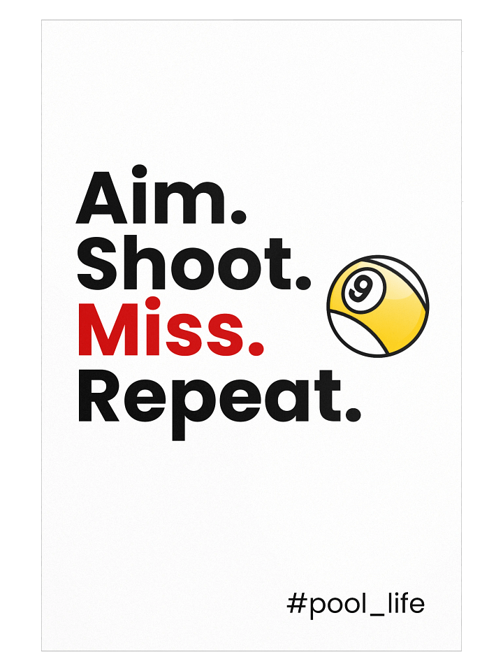 9-ball Pool Life Poster product image (1)