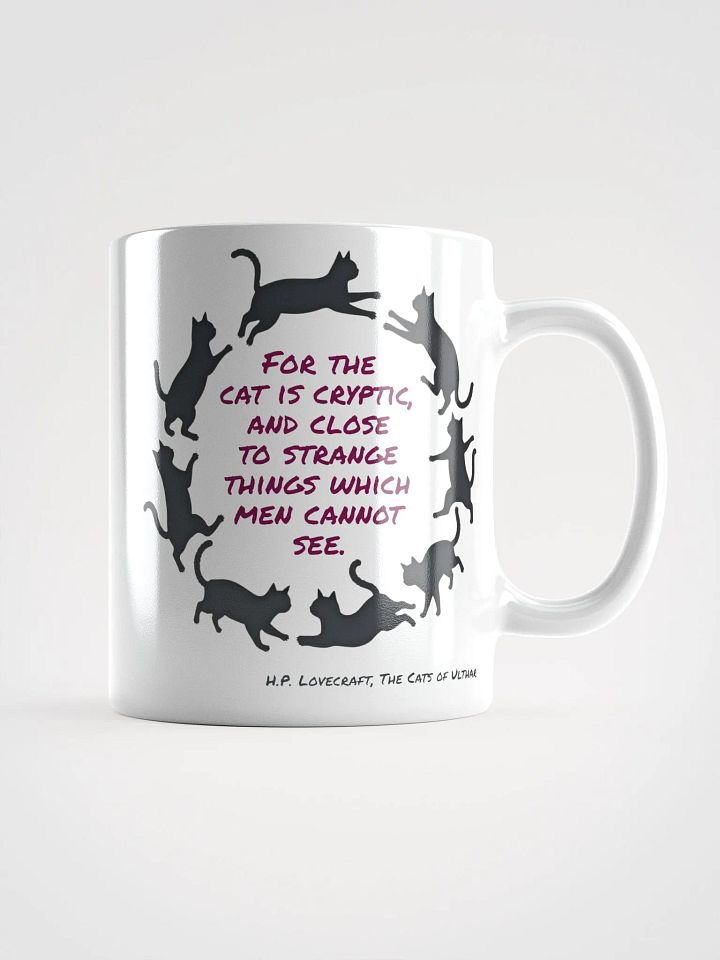 For the Cat Lovecraft Mug product image (3)