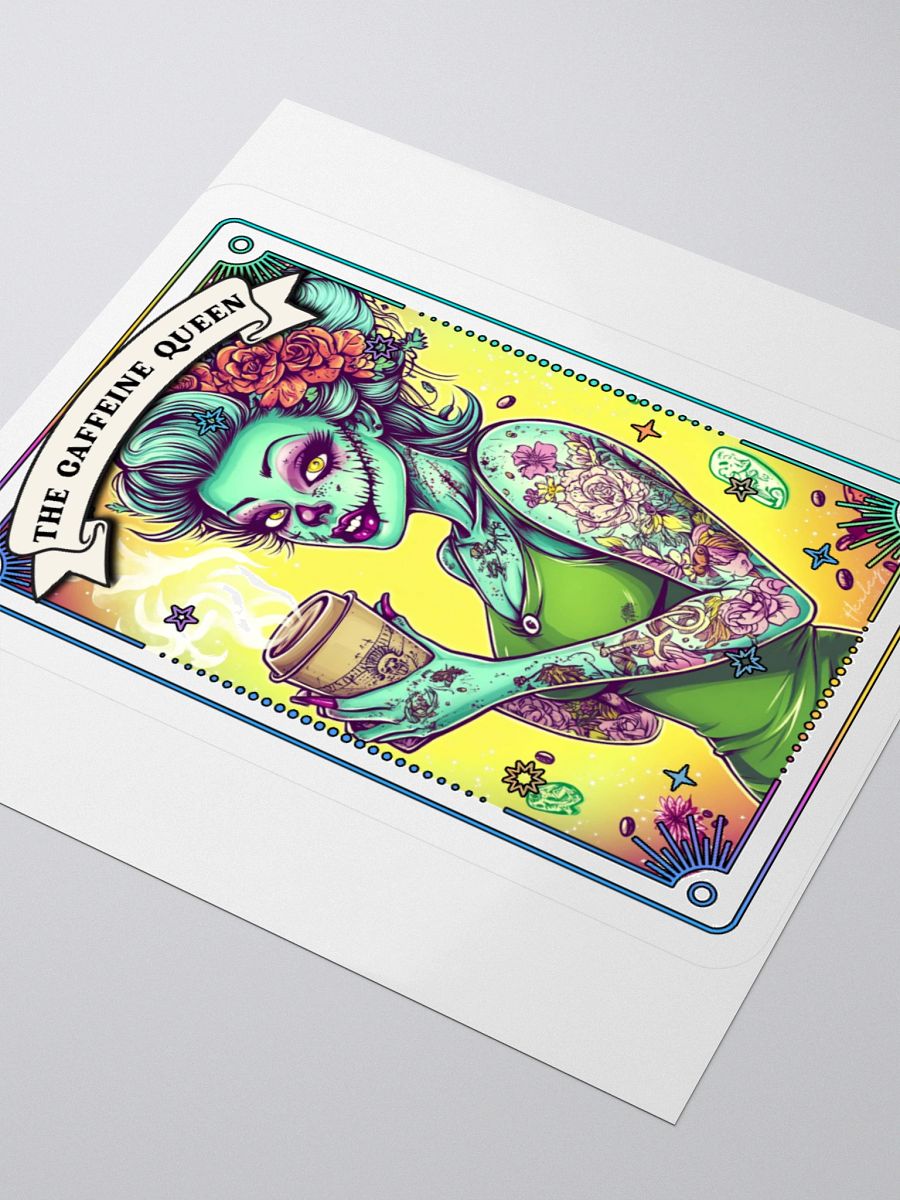 Zombabes: The Caffeine Queen Sticker product image (9)