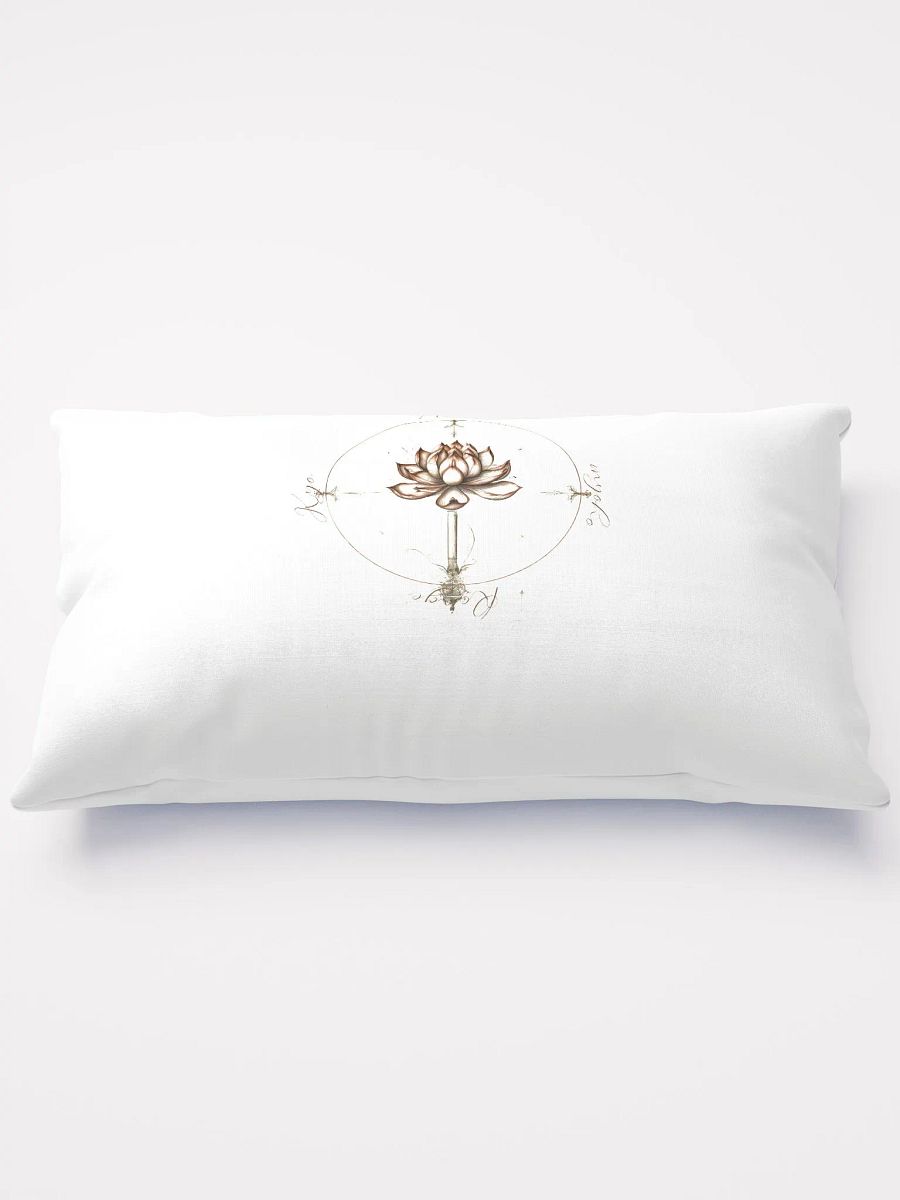 Nam Myoho Renge Kyo Lotus Throw Pillow | Buddhist Cushion product image (2)
