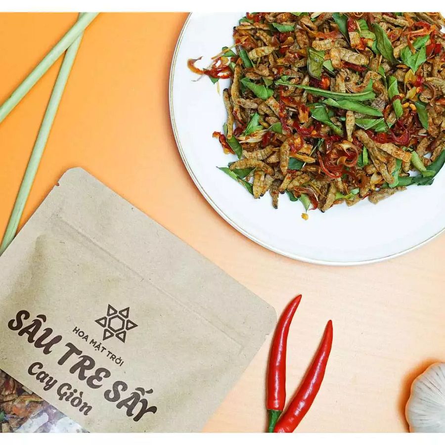 Sâu tre sấy cay giòn product image (2)