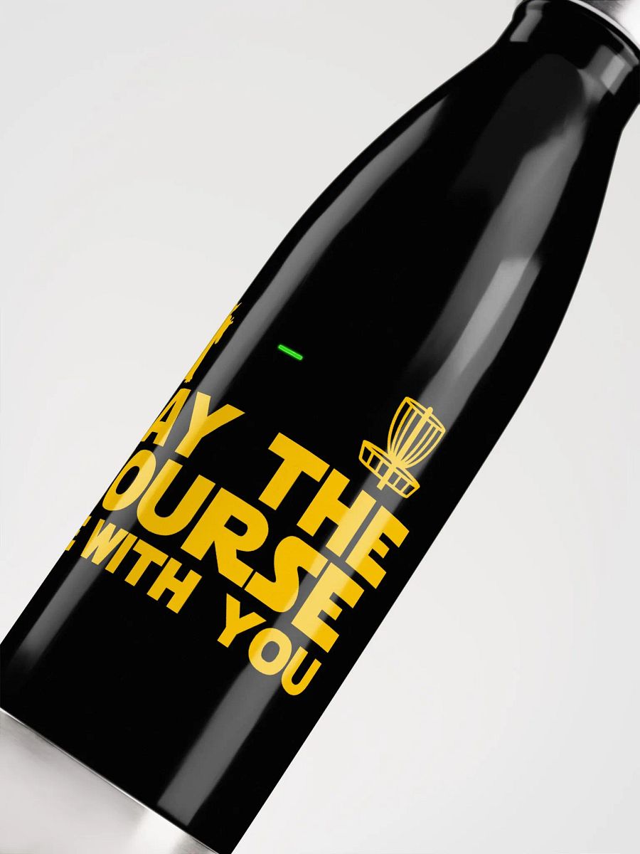 May the course be with you - stainless steel bottle product image (5)