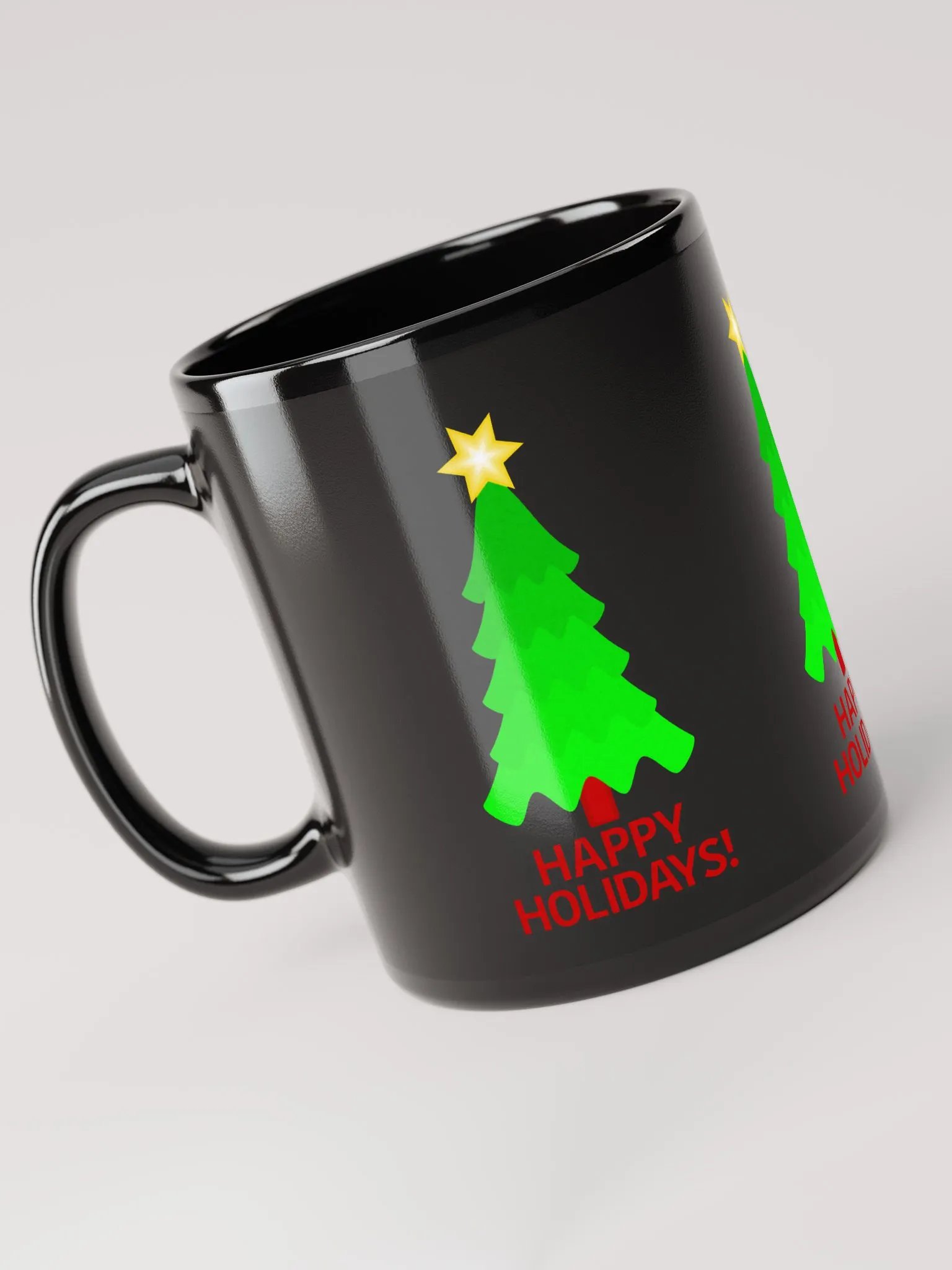Christmas Tree With Bright Star Mug product image (3)