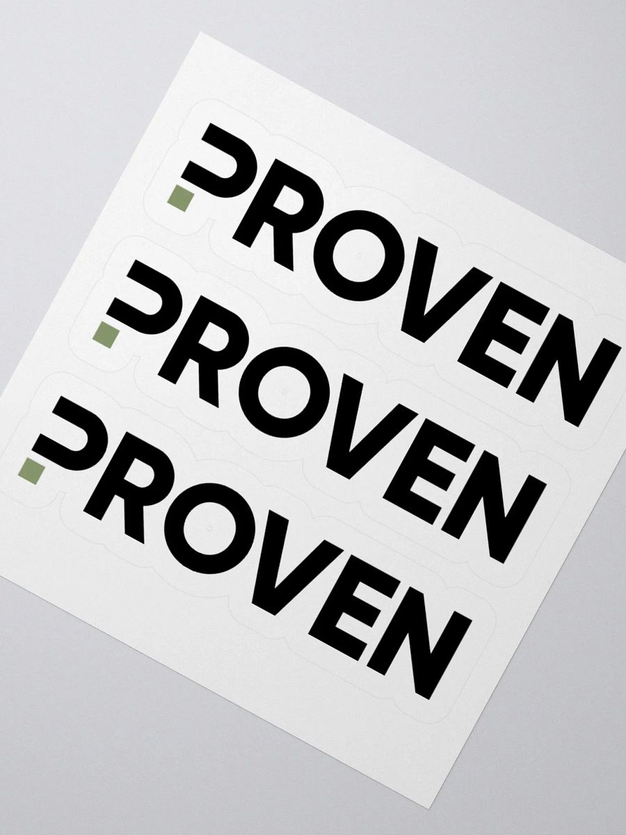Proven Cut Stickers product image (2)
