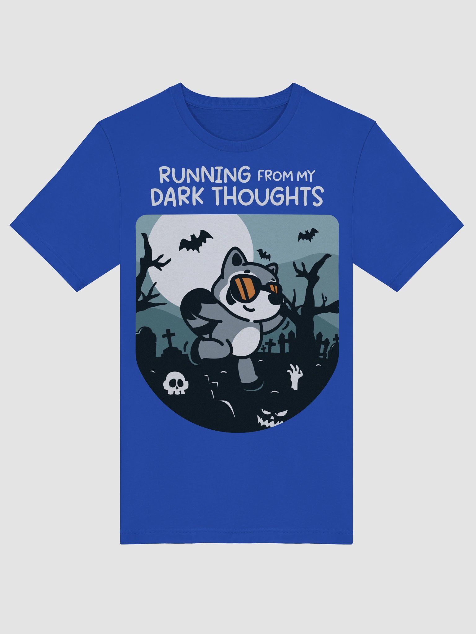 Running From My Dark Thoughts Men's Athletic Tee product image (5)