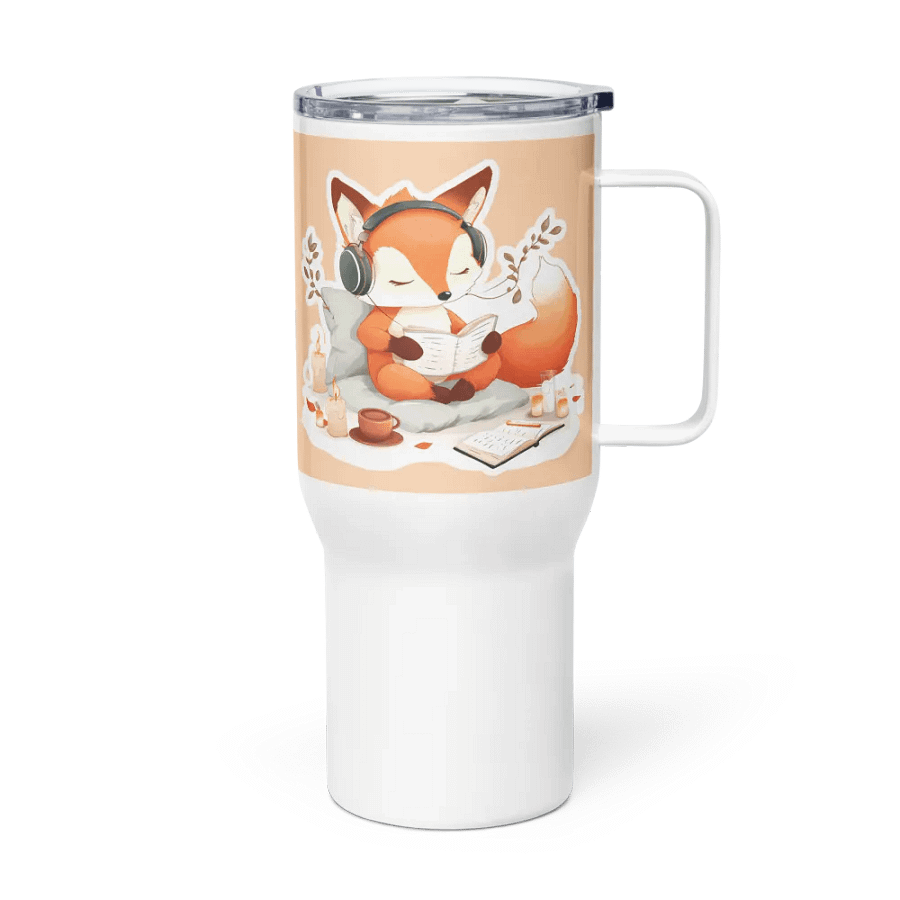 Tasse de Voyage Cozy Reading Fox product image (3)