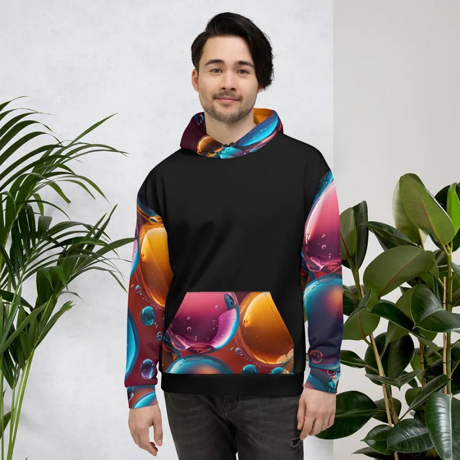 Bubbles V2 Unisex Hoodie product image (4)
