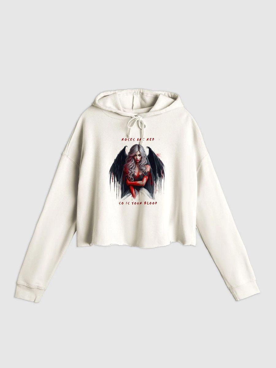 SO IS YOUR BLOOD CROP HOODIE product image (1)
