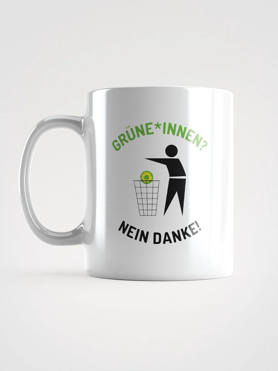 Kaffee Tasse/Becher Grüne*innen Nein Danke - Spruch Statement Tasse product image (6)