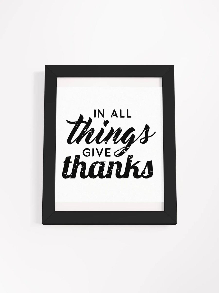 Gratitude in Style Framed Poster product image (1)