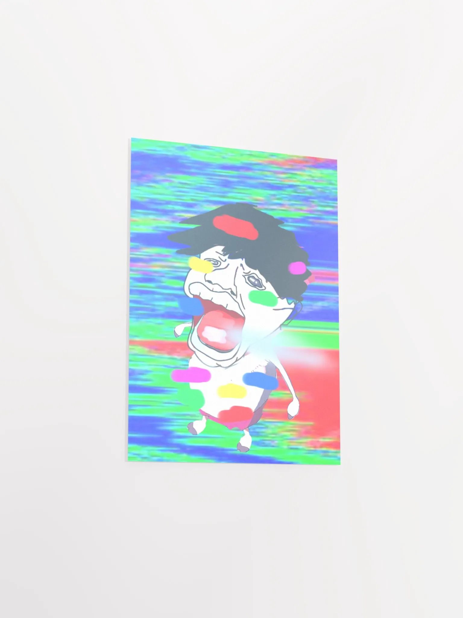 GlitchedMastery Screaming Poster product image (3)