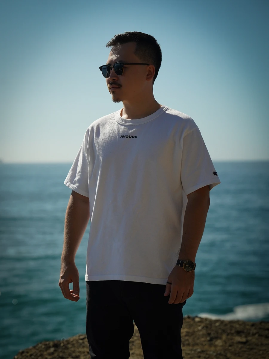 Avoure 'Champion' Basic T-Shirt [White] product image (4)