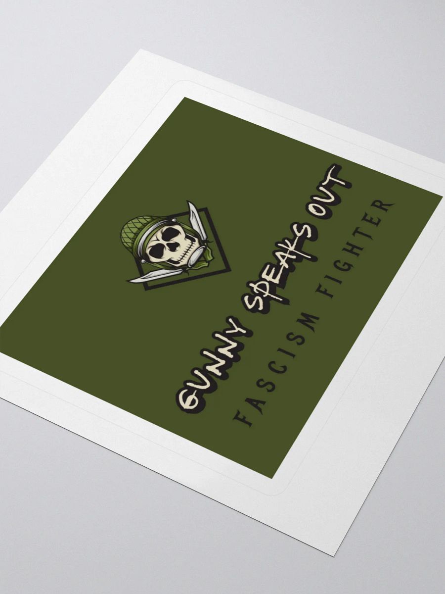 Fascism Fighter Kiss Cut Stickers product image (7)