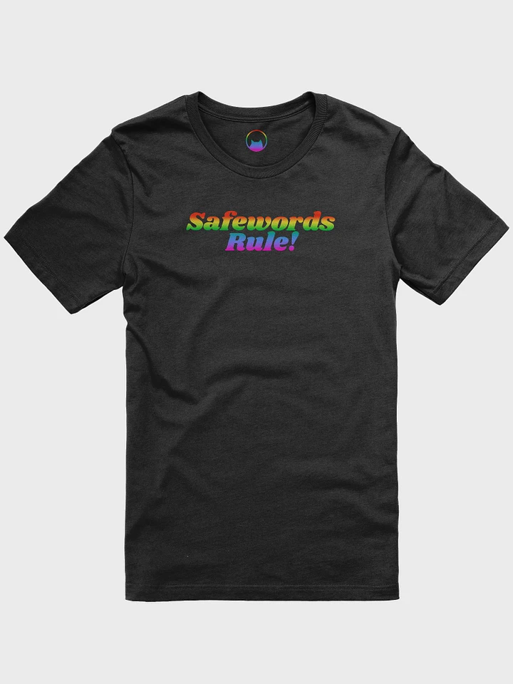 Safewords Rule! Pride T-shirt product image (1)