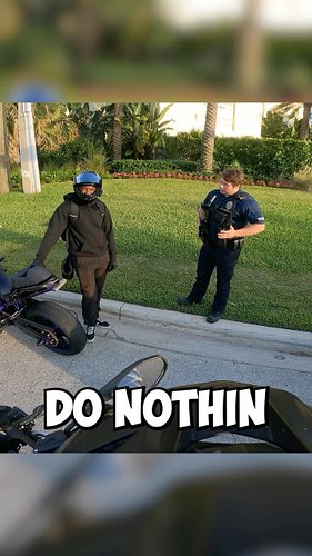 Would you have stopped? Biker Pulled Over For THIS - Original Video From My YouTube. #motorcycle #motorcyclelife #biker #bike...