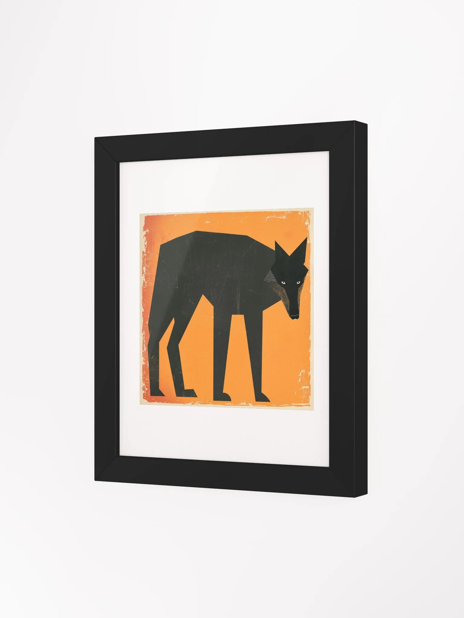 Framed Wolf Akela Print product image (25)