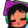 Animated Grooving Emote - Black Hair, Tan Skin, Brown Eyes product image (1)
