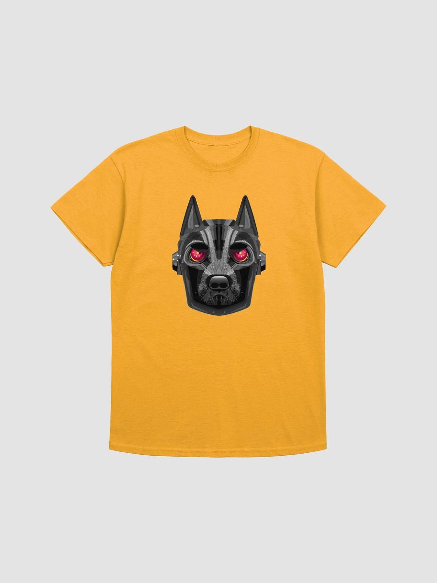 Armor Dog, Yellow T-Shirt with Large Print product image (1)