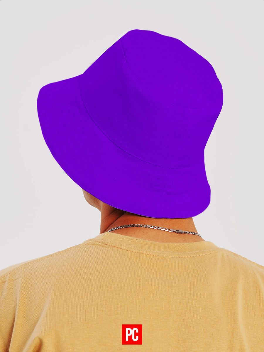 Plain Color Violet Bucket Hat product image (3)