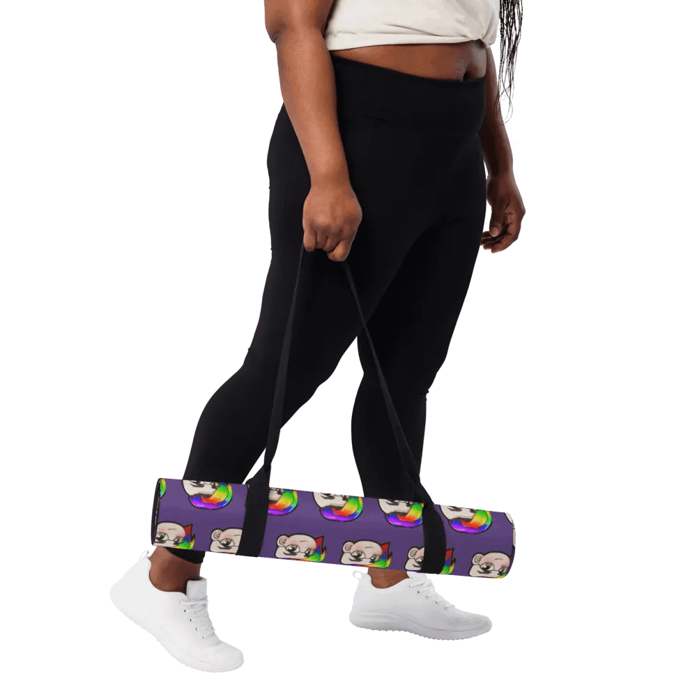 Hybrid Pride Yoga Mat (Purple) product image (12)