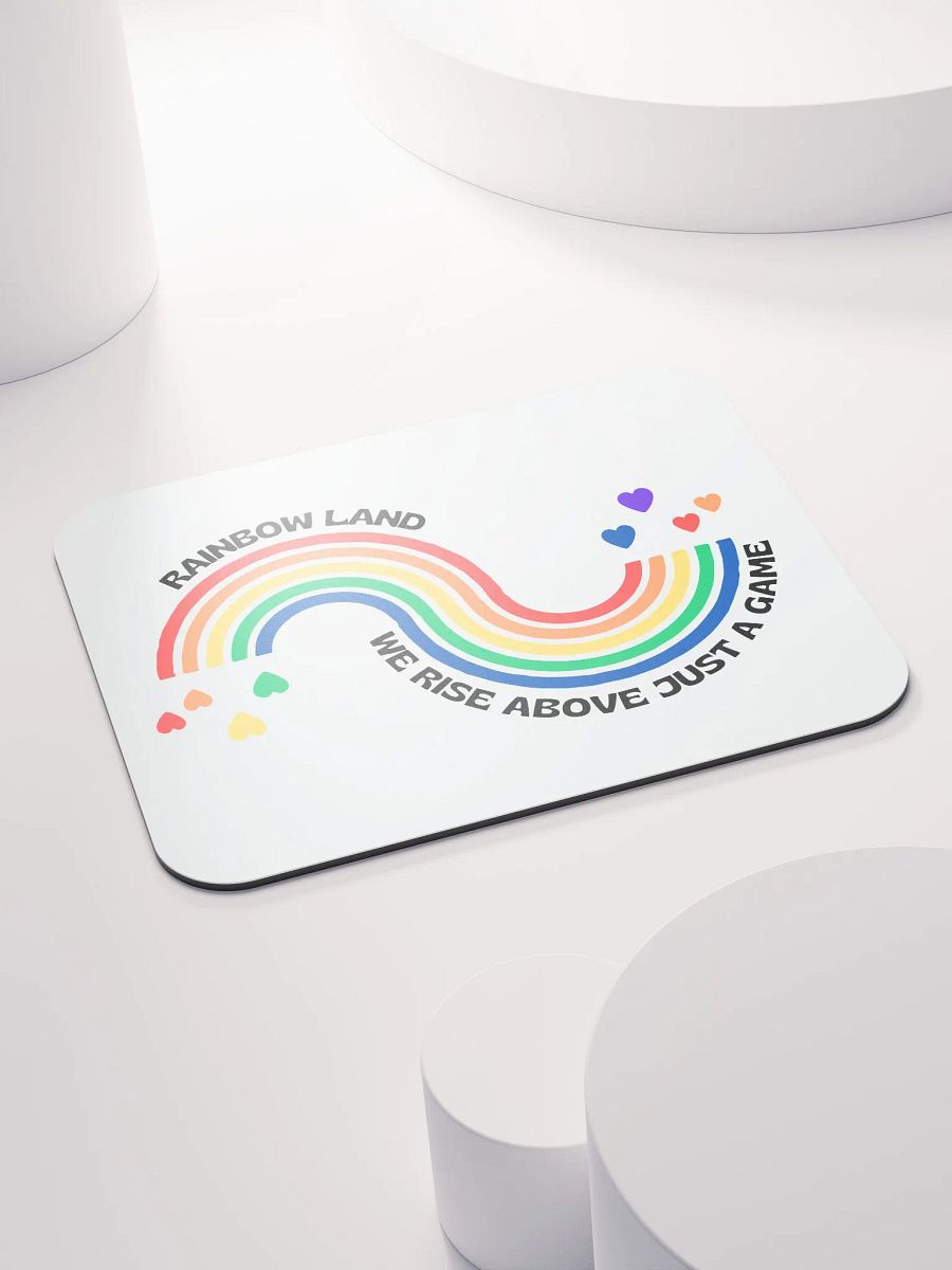 Rainbow Land Mousepad White product image (4)
