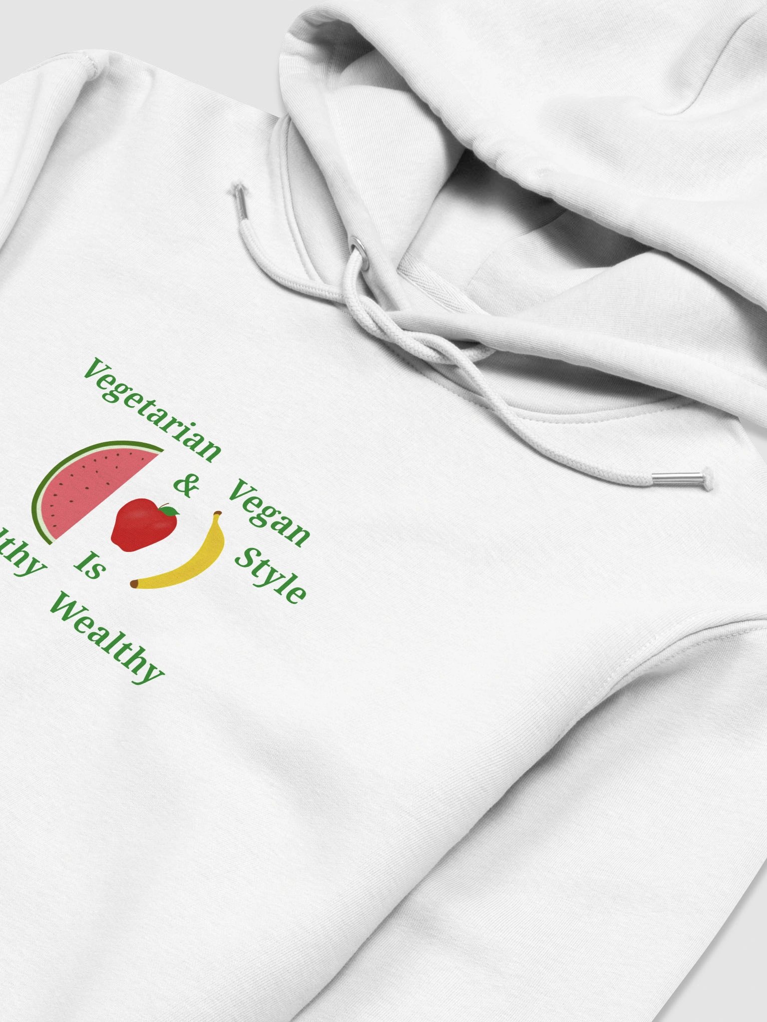 Healthy & Wealthy Vegan Hoodie product image (3)