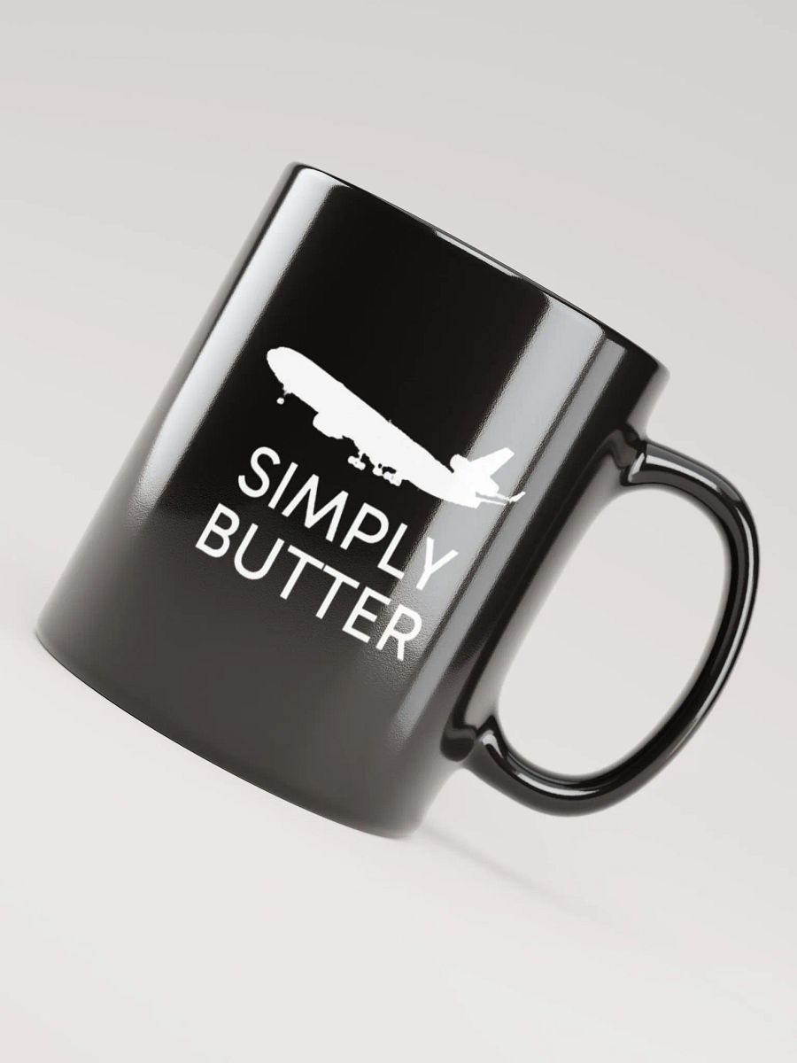 Simply Butter (Black) - Mug product image (4)