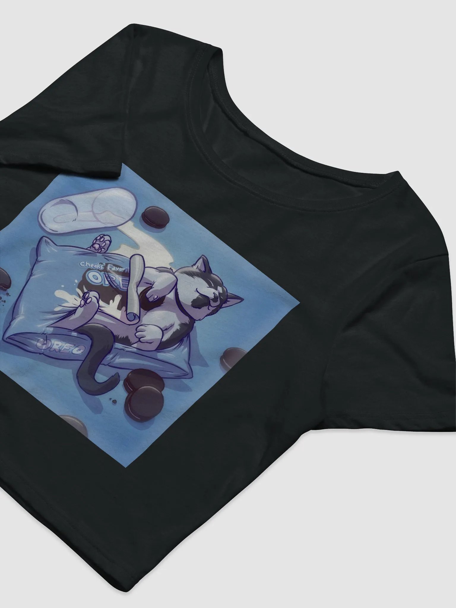 Cookies & Cream Cropped T-shirt product image (3)