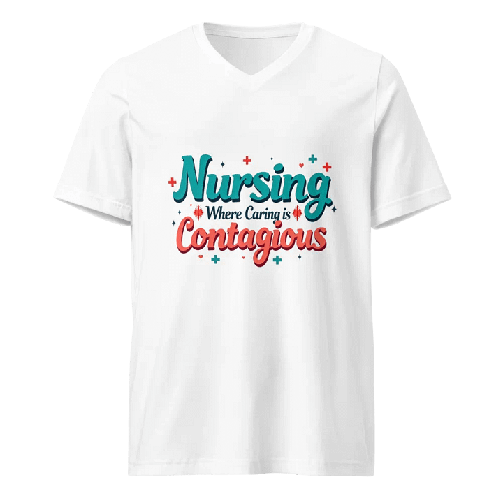 Contagious Care V-Neck Tee product image (1)
