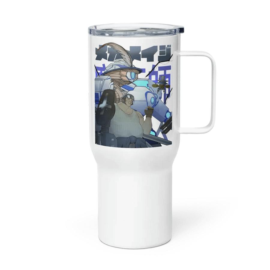 Mecha Mage: Titan Refreshed - Travel Mug w/ Handle product image (1)