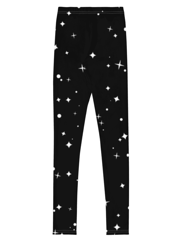 🎨 Girls’ | Youth | Starry Black Background | BRN.2C.C.™ | Leggings 💫 product image (7)