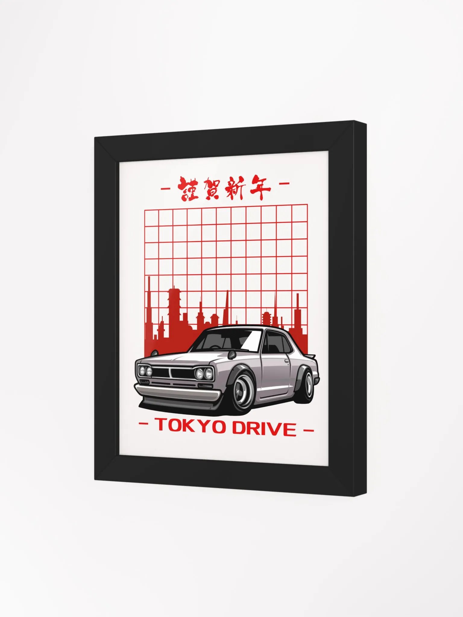 Tokyo Drive | Printed framed portrait product image (3)