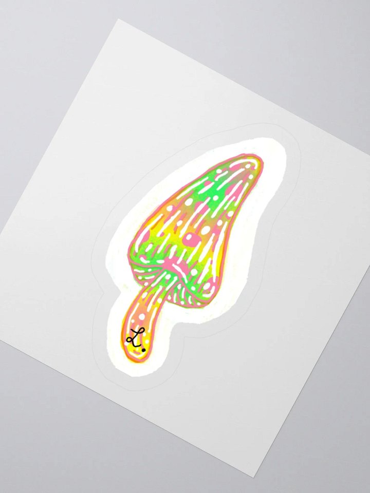 Luminous Mushroom Kiss Cut Stickers product image (3)