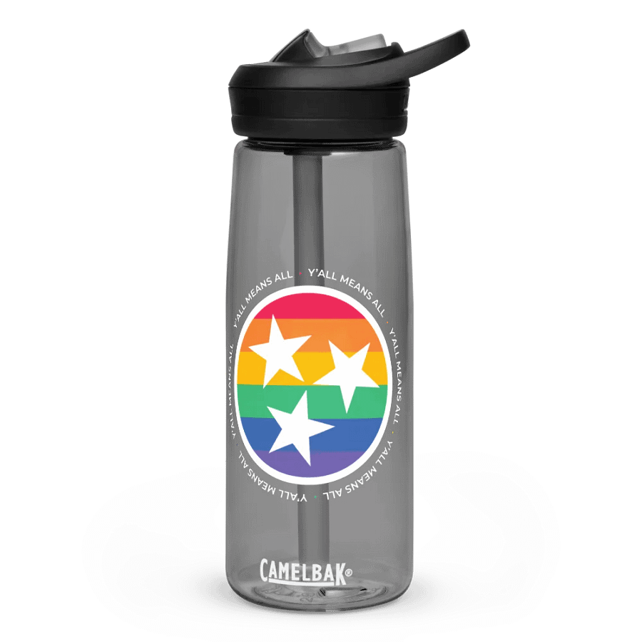 Tennessee Pride Y'all Means All Water Bottle product image (1)
