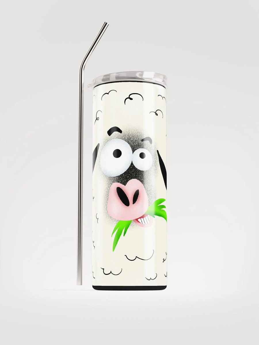 Sip in Sheepish Style: Fluffy Wool Tumbler! product image (1)