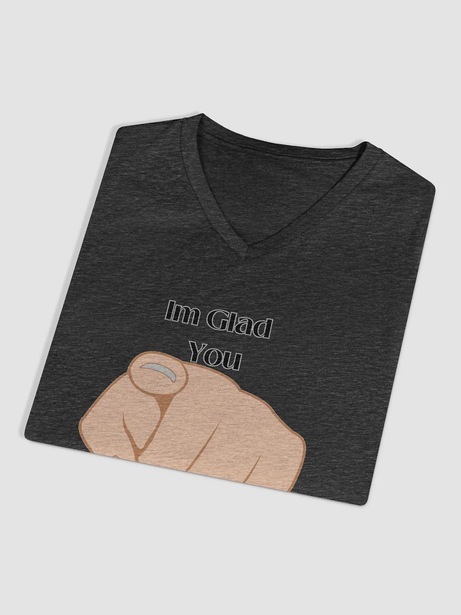 Im glad you are here! V neck T product image (11)
