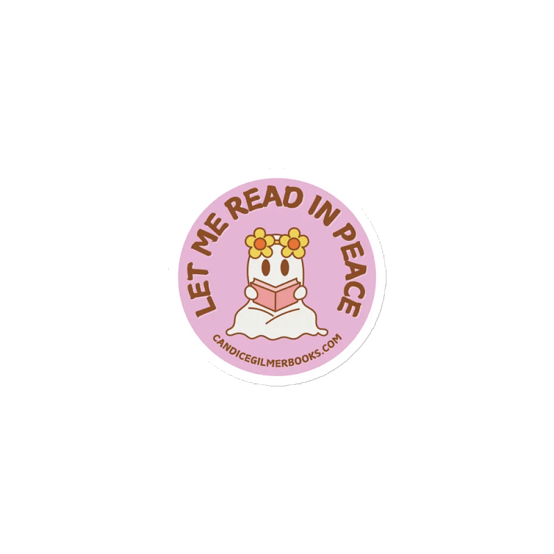 Ghostly Reading Companion Magnet