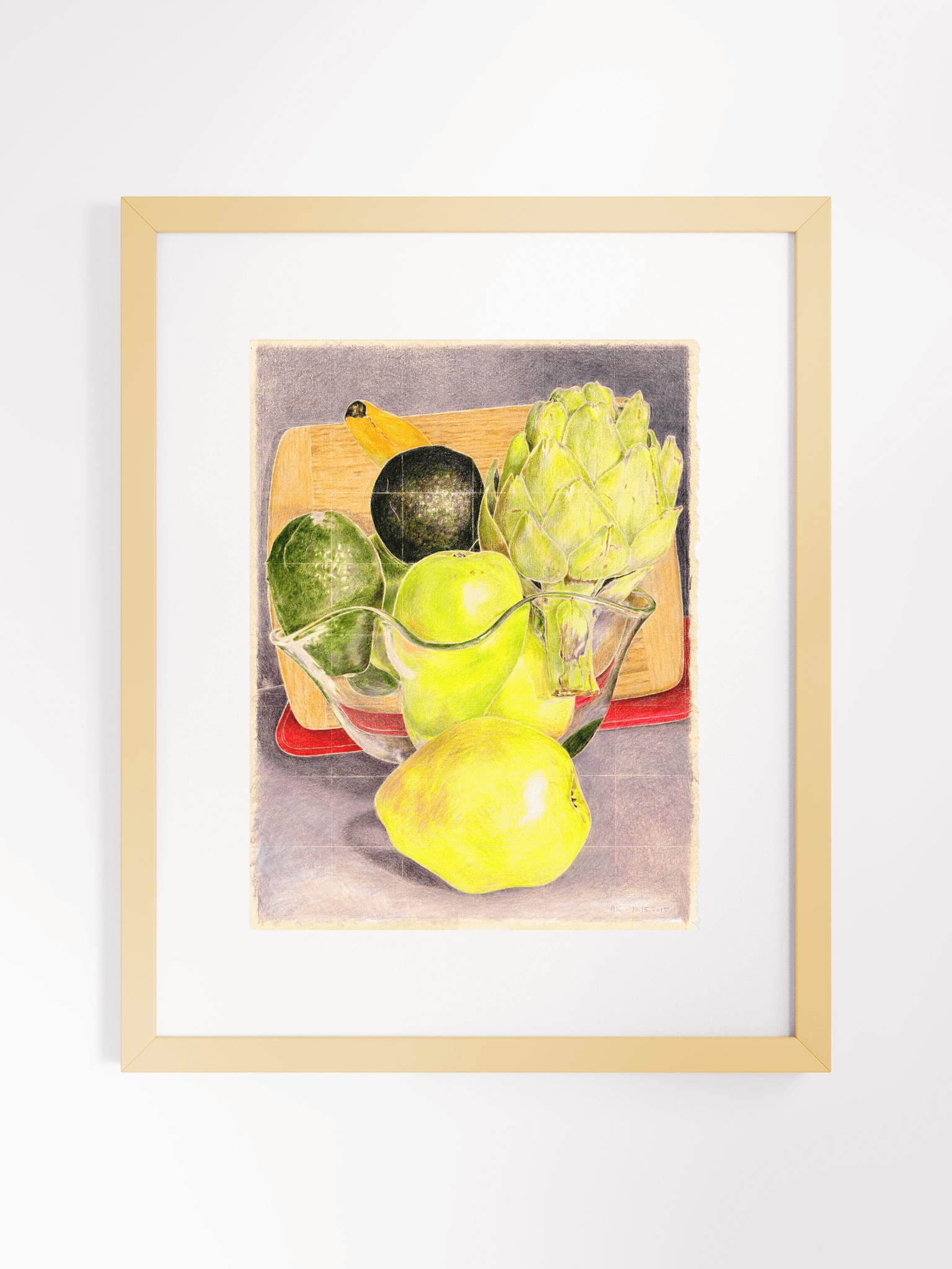 Spring Still Life 10.15.15 print framed product image (1)