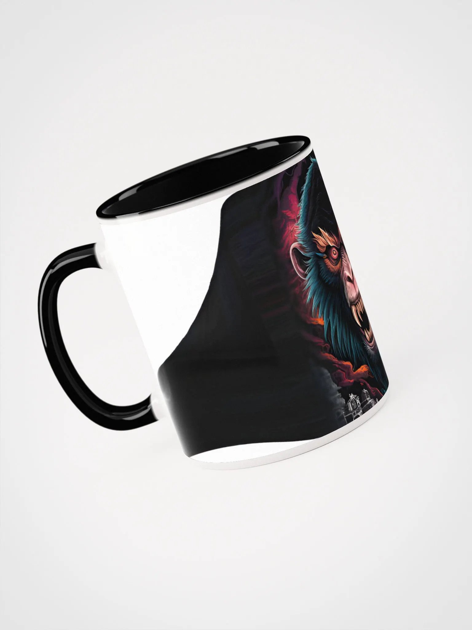 Intense Gorilla Ceramic Mug product image (3)