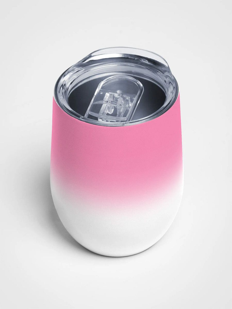 Wine tumbler - Pink gradient product image (4)