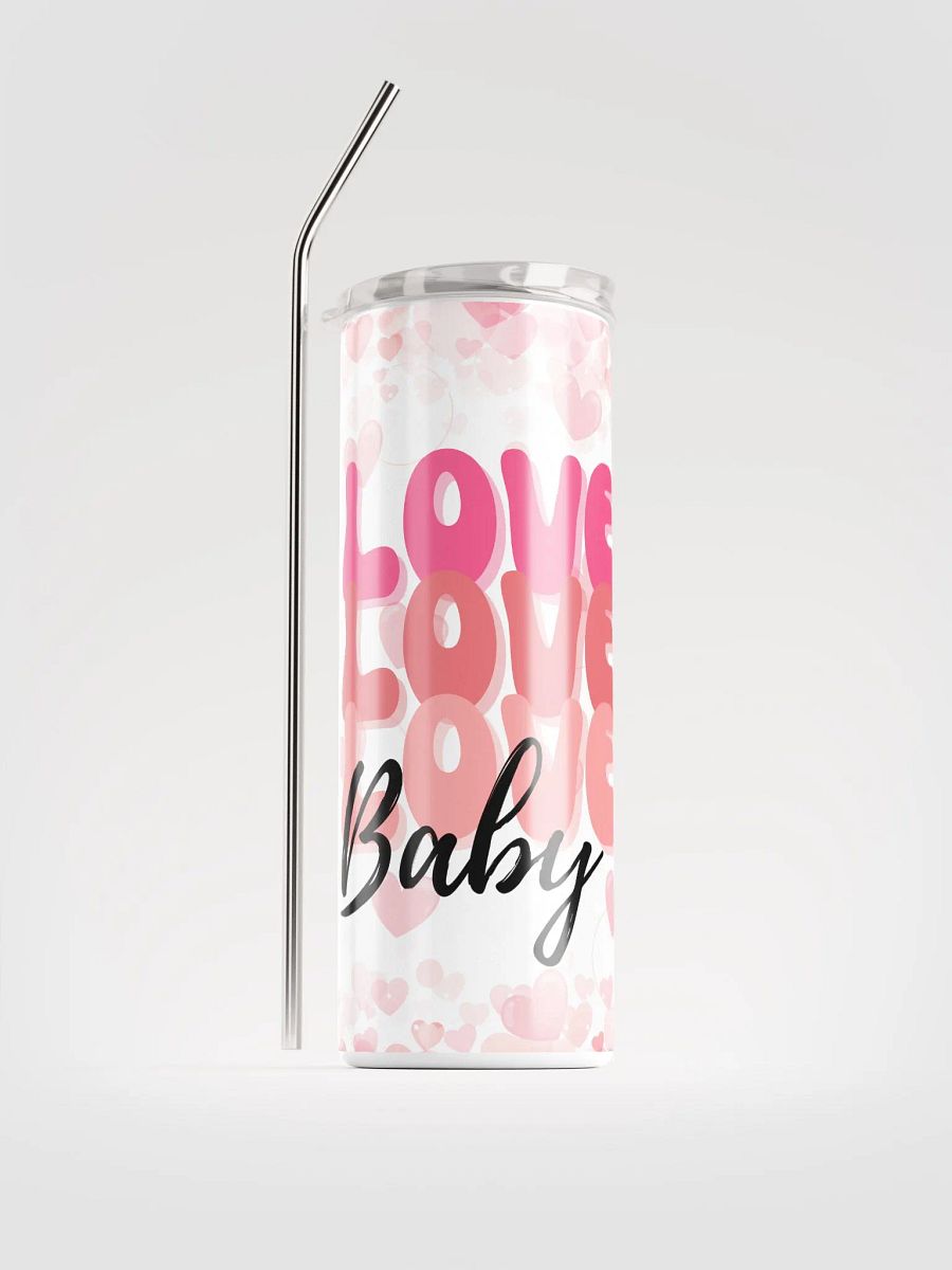 Valentine's Love Love Baby Stainless Steel Tumbler: Share Love in Style product image (1)