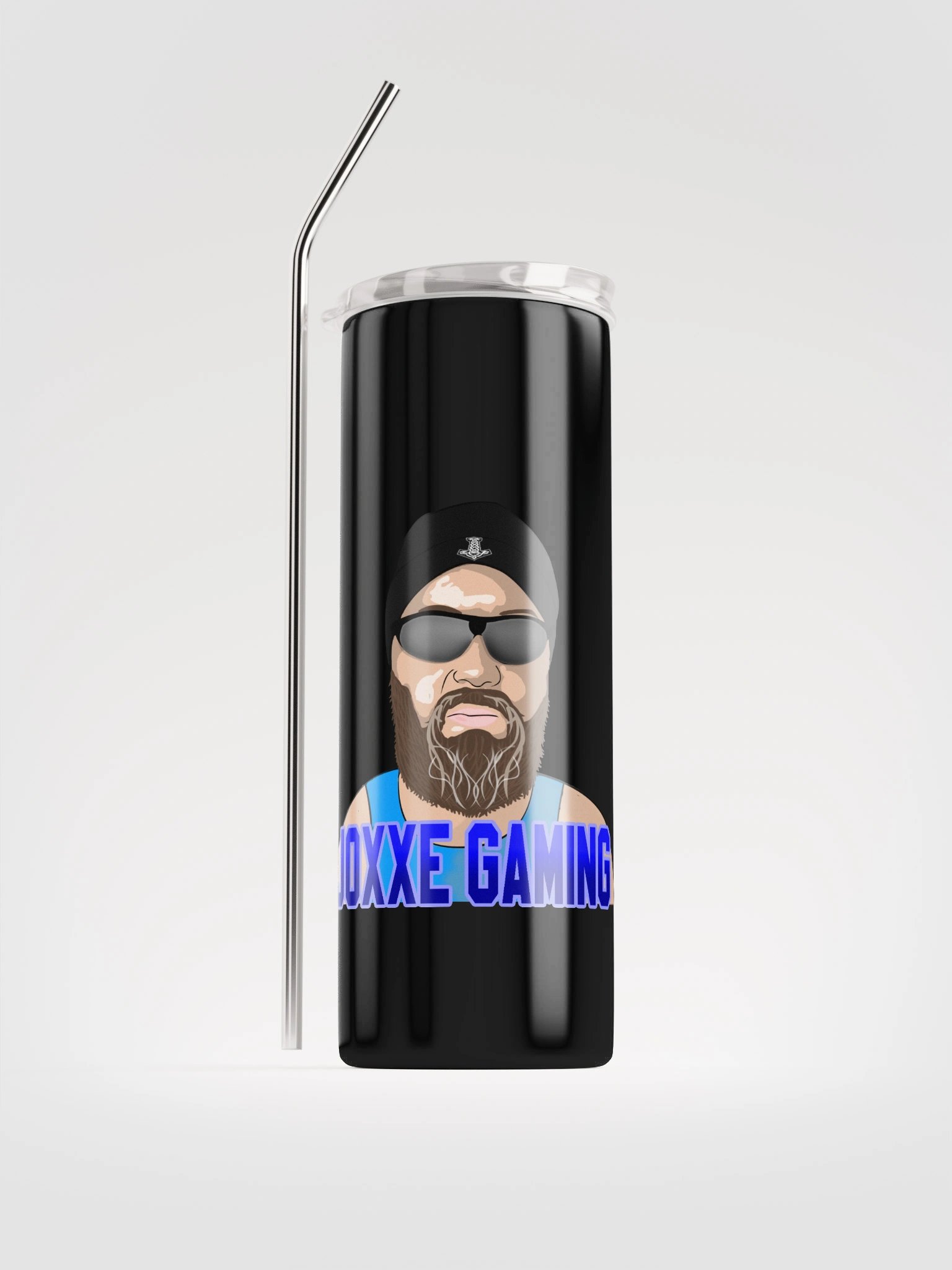 Bearded Gamer Stainless Steel Tumbler product image (1)