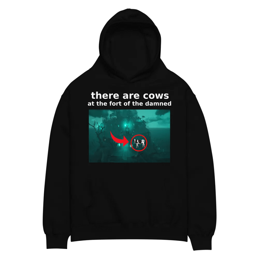 fotd cow hoodie product image (2)