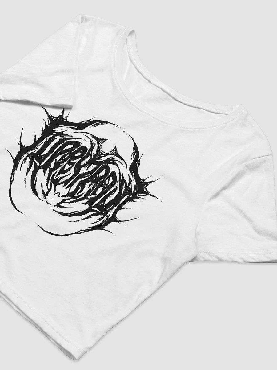 Furry Trash Metal Logo Crop Top - Black Logo product image (5)