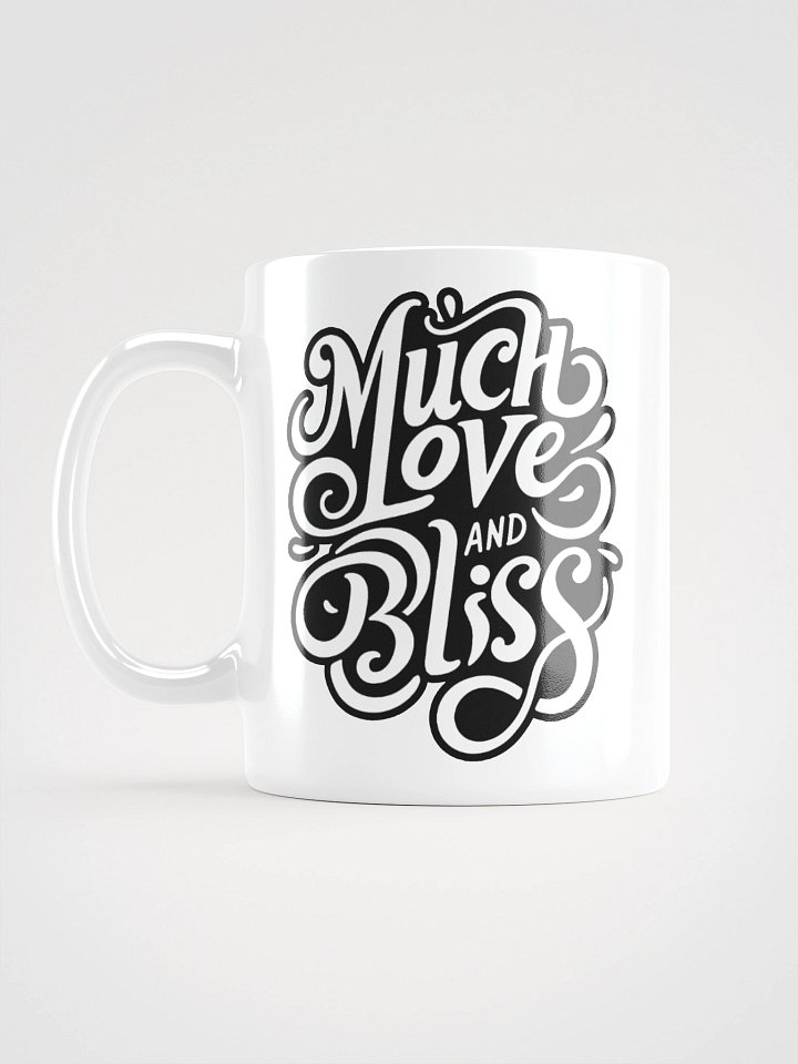 Mug (White) - Much Love And Bliss product image (3)