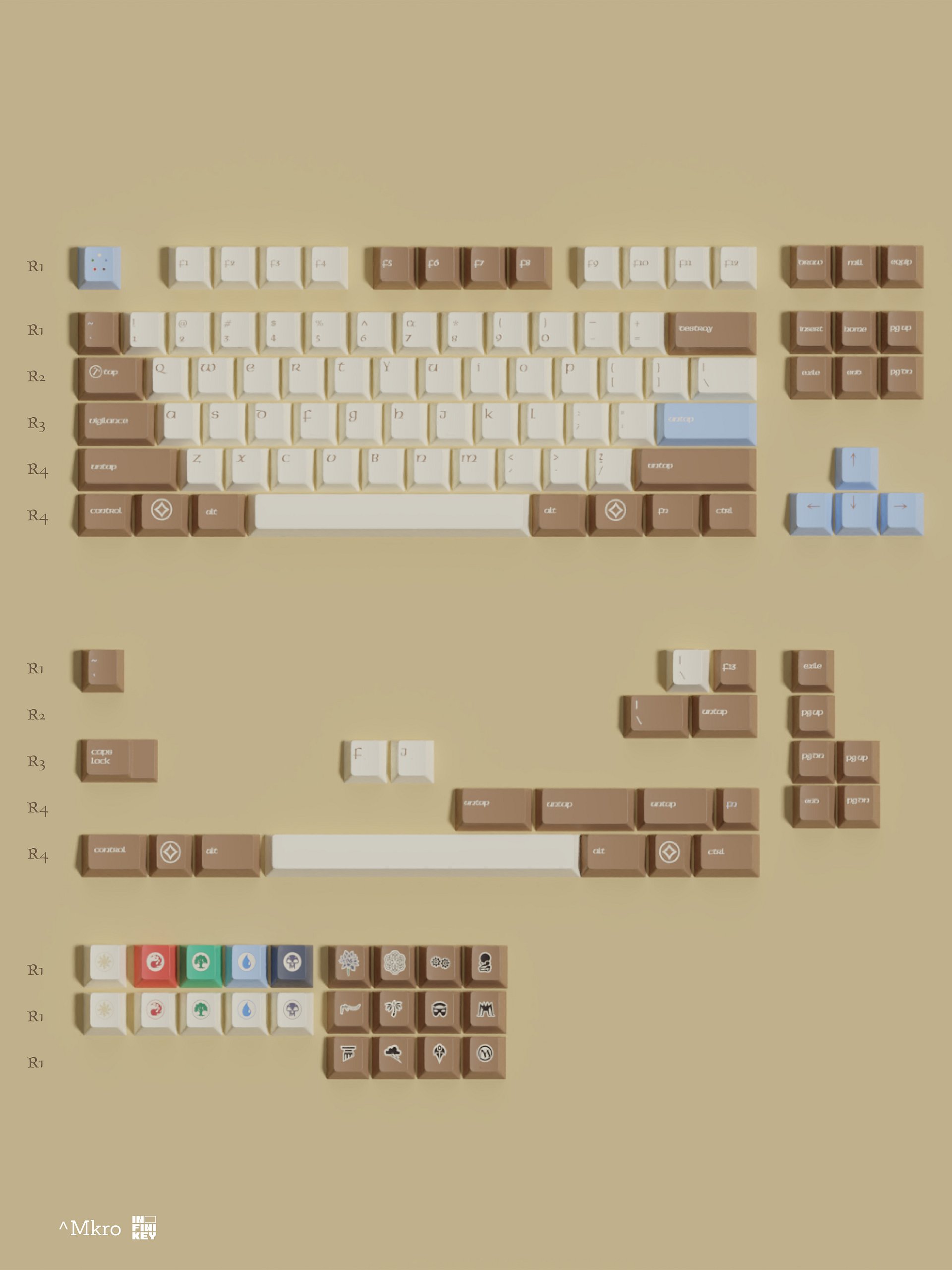 Magic: The Gathering Keycap Set product image (1)