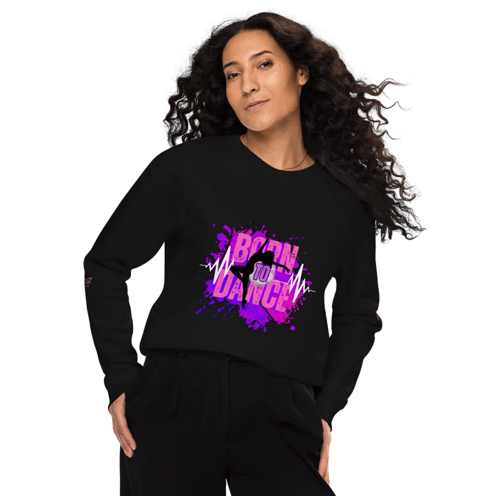 Energize Born to Dance Her Silhouette Organic Sweatshirt product image (2)