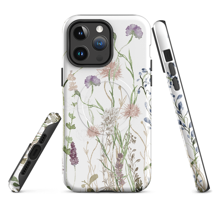 WILDFLOWERS WHITE iPhone® case MagSafe® product image (2)